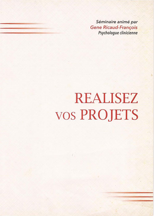 Realisez vos projet seminaire de groupe